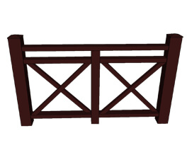 塑木护栏|塑木栏杆